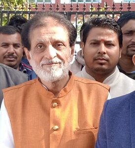 Camp coordinator Shri Ranchhod Das Ji Bapu Charitable Hospital Rajkot Gujarat's trustee Praveen Bhasani